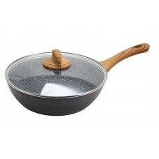 Union Rustic Long Saute Pan with Lid CCAC1073